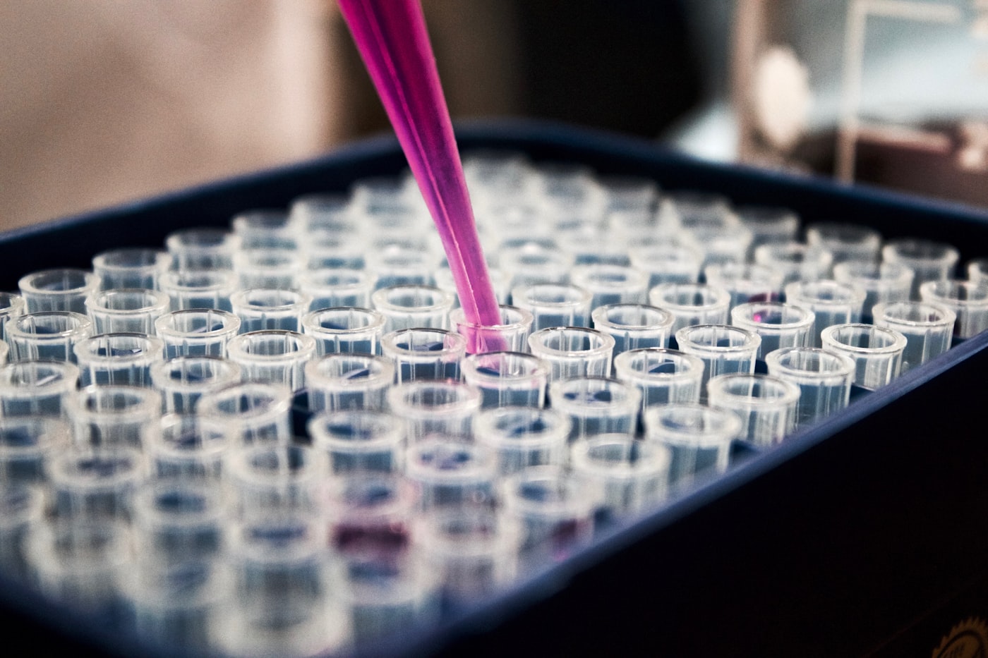 Tubes de prélèvement en laboratoire d'analyses médicales